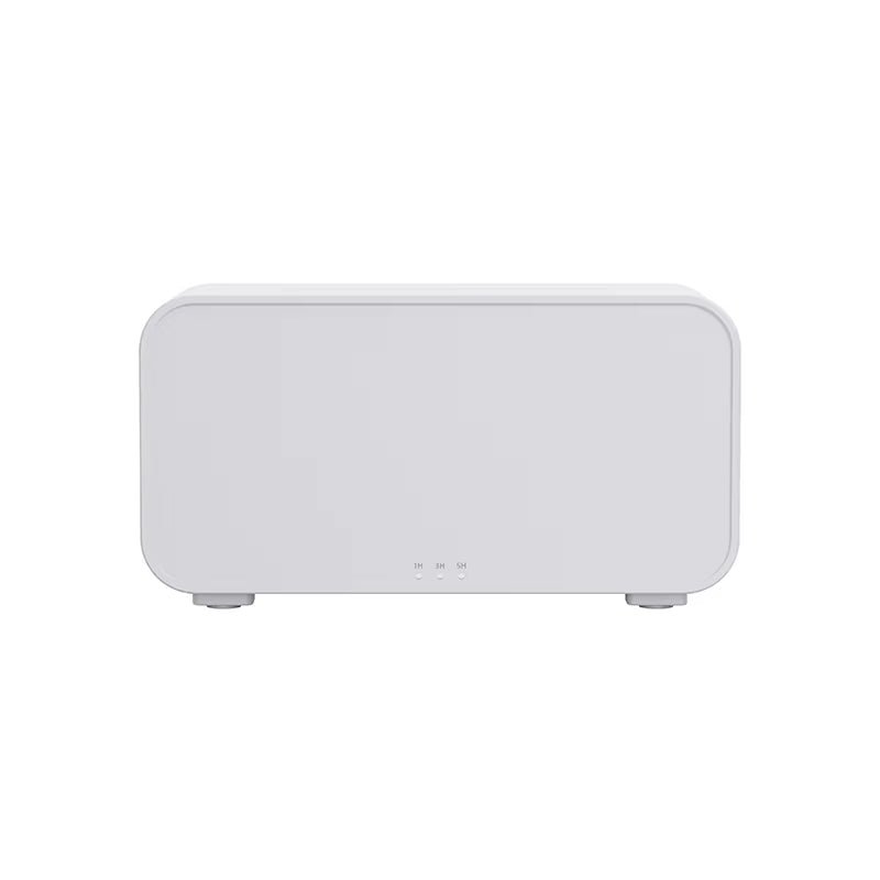 Flame Aromatherapy Diffuser White Humidifier Desktop