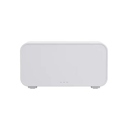 Flame Aromatherapy Diffuser White Humidifier Desktop