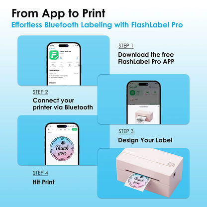 Thermal Printer App to Print Wireless Phone Connection