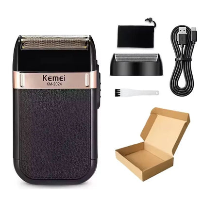 Professional Electric Shaver Rechargeable USB Full Grooming Kit