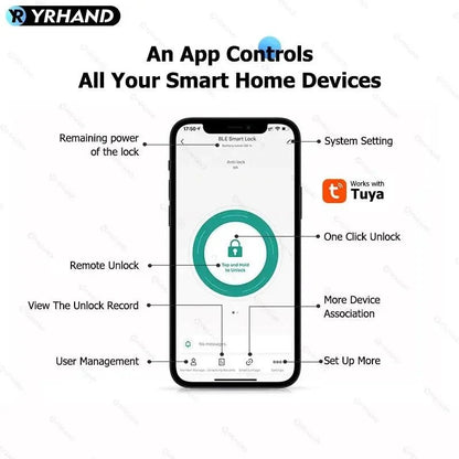 Smart Lock Box Tuya App Controls All Smart Home Devices