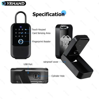 Smart Lock Box Full Specifications Chart Features Overview