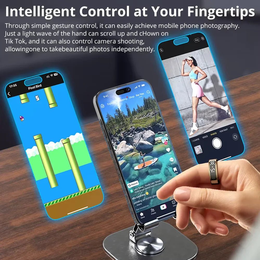 Smart Ring Intelligent Control Smartphone Compatibility