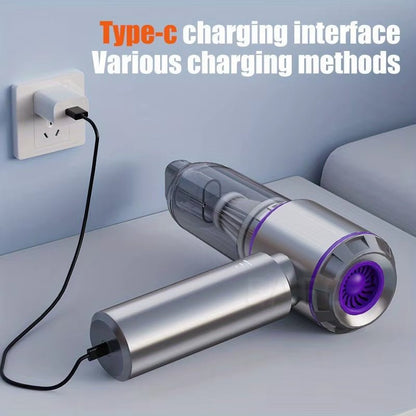 Handheld Vacuum USB Charging Portable Storage Next Wave Gadgets