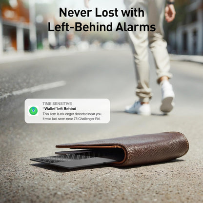 2026 Apple Mfi Certified Wallet Tracker Smart Card for Find My Iphone Ultra Thin Air Tracker Tag, 5 Years+ Staying Power, IP68 Waterproof, Bluetooth Key Finder & Item Locator for Keys, Bags, Passport