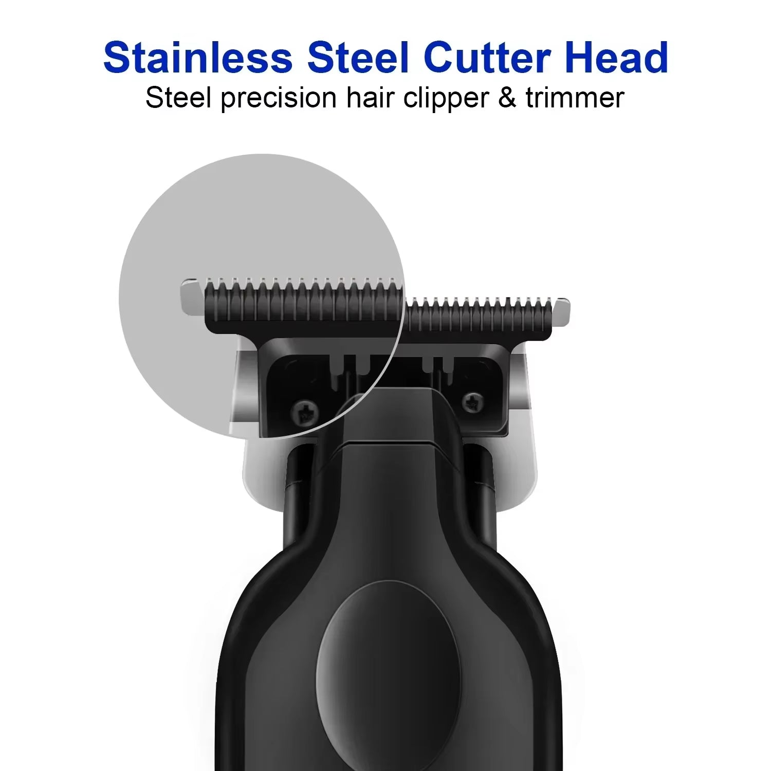 Precision Stainless Steel Cutter Head Sharp Close Cut Clipper
