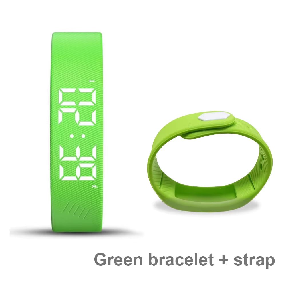 LED Smart Band Green Bracelet and Replacement Strap