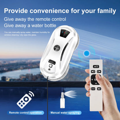 Ultra Thin Robot Vacuum Cleaner Window Cleaning Robot Window Electric Glass Limpiacristales Remote Control for Home