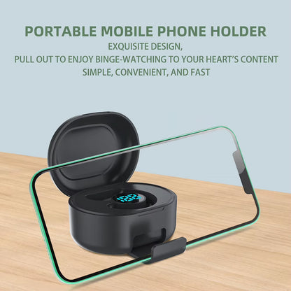 For Tiktok Fingertip Remote Scrolling Ring Wireless Camera Shutter Selfie Button Bluetooth 5.0 with Phone Stand for TIK Tok