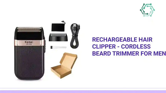 Rechargeable Hair Clipper - Cordless Beard Trimmer for Men by@Outfy