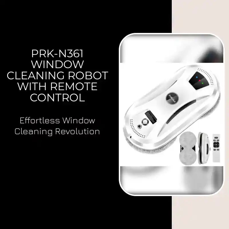PRK-N361 Window Cleaning Robot with Remote Control by@Outfy