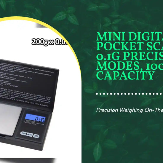 Mini Digital Pocket Scale &mdash; 0.1g Precision, 6 Modes, 1000g Capacity by@Outfy