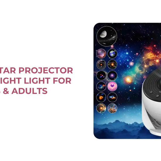 Galaxy Star Projector &mdash; 5-in-1 Night Light for Kids &amp; Adults by@Outfy