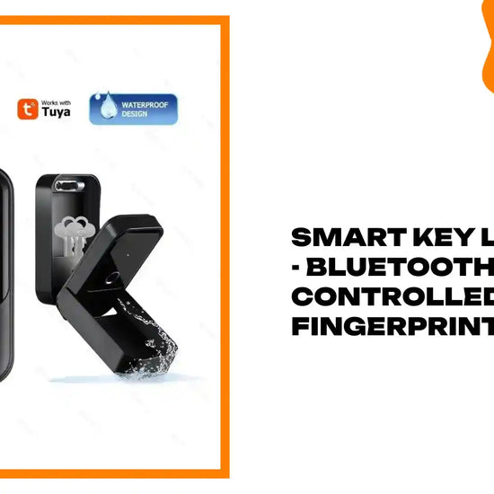 Smart Key Lock Box - Bluetooth &amp; App Controlled with Fingerprint Access by@Outfy